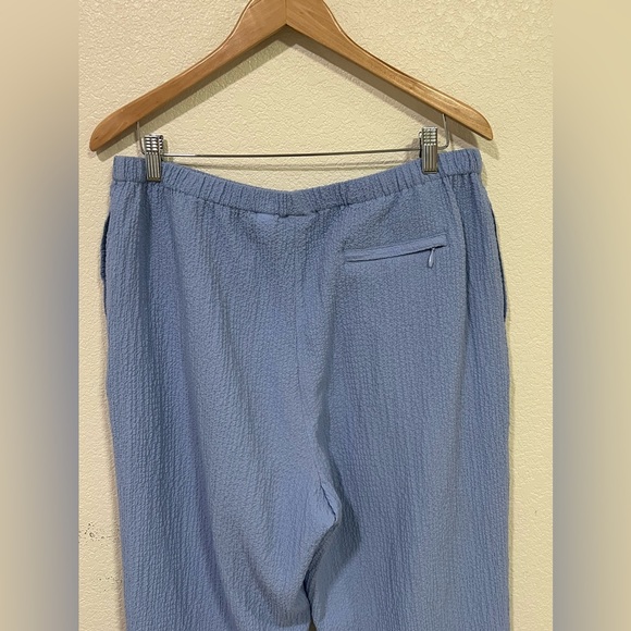ORVIS Women's LP/ Seersucker Pants  elastic waist - Picture 4 of 9
